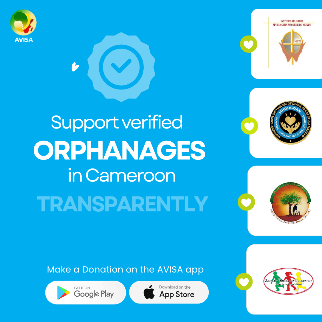 Support verified orphanages in Cameroon